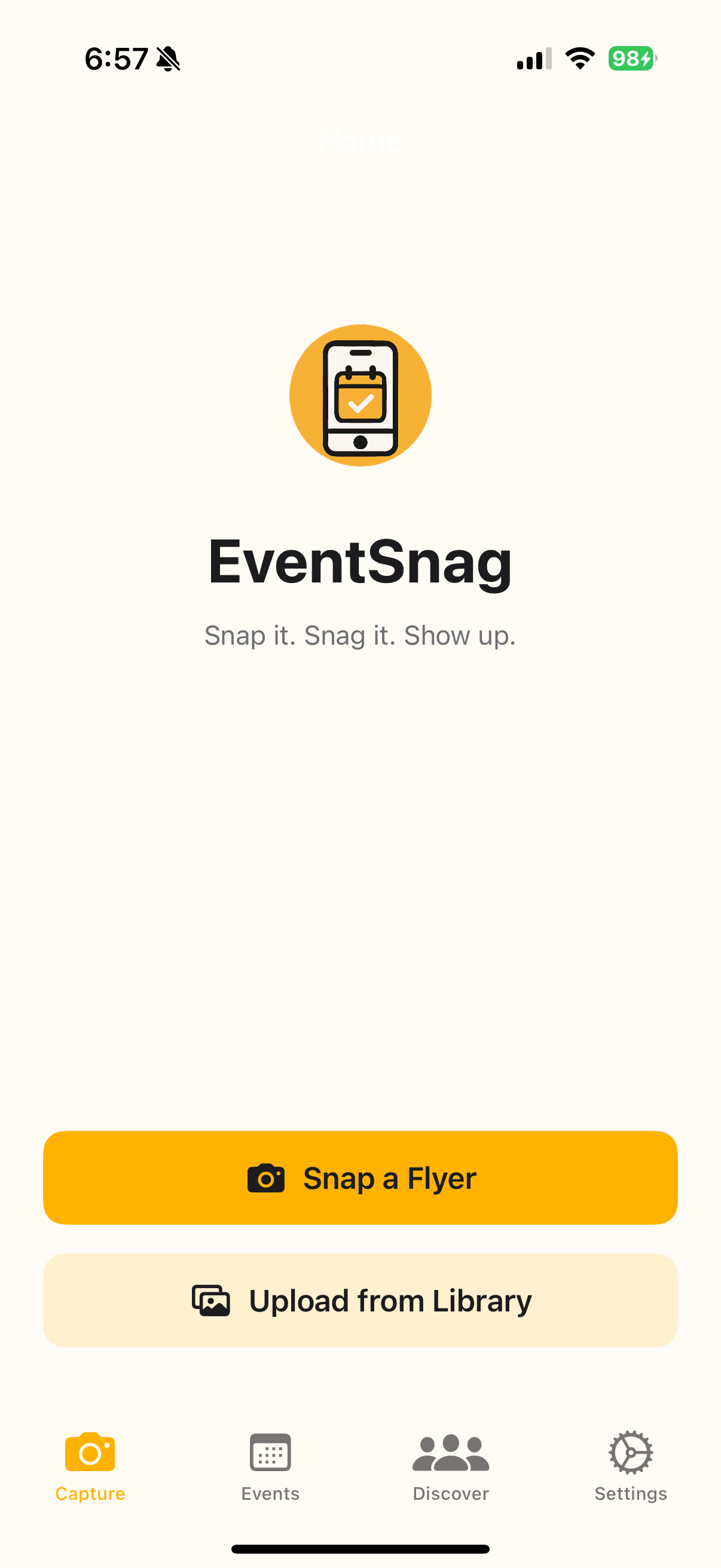 EventSnag - Screenshot 1